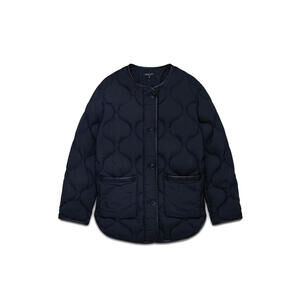 NEW,  Rag and Bone Tatiana Quilted Liner Jacket in Black Sz L #C4741